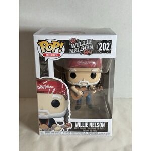 Funko Pop! Rocks Willie Nelson Vinyl Figure #202